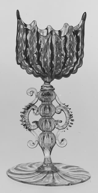 Footed vase, by Antonio Salviati