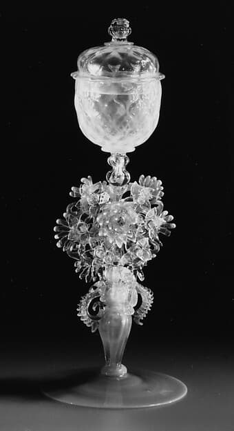 Covered goblet