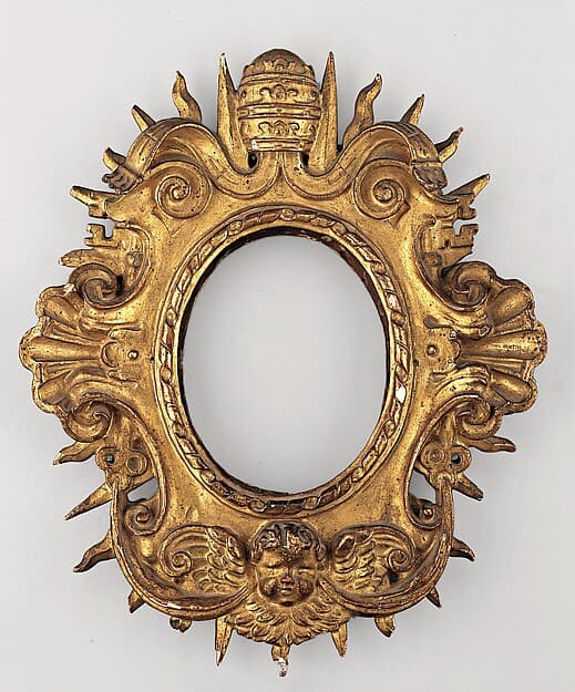 Monstrance or Agnus Dei frame, by Unknown