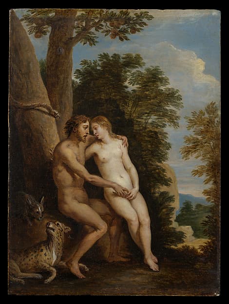 Adam and Eve in Paradise, by David Teniers the Younger