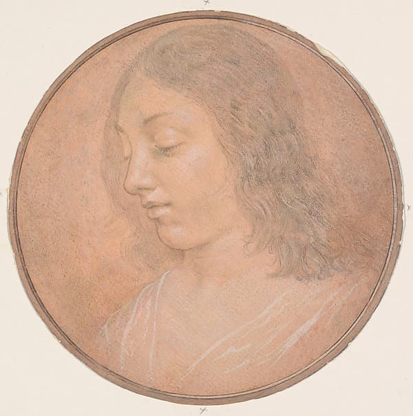 Head of a Young Woman, by Lorenzo di Credi (Lorenzo d'Andrea d'Oderigo)