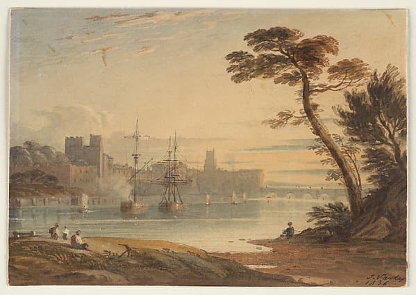 A View of Chester, by John Varley