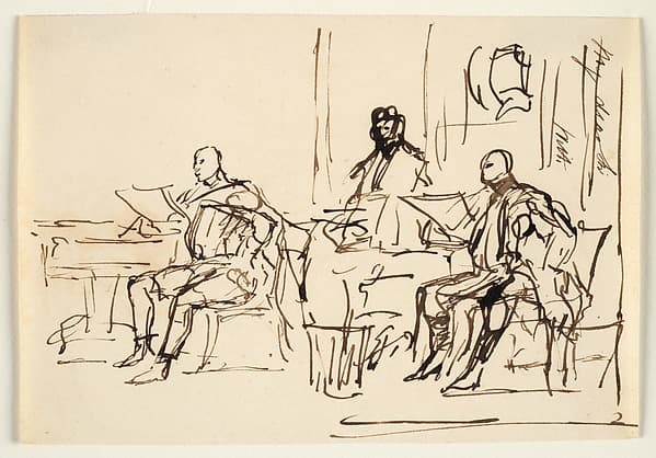 Studies for "Frederick, Duke of York and Albany", by Sir David Wilkie