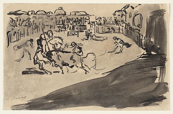 Bullfight, by Eugenio Lucas y Padilla