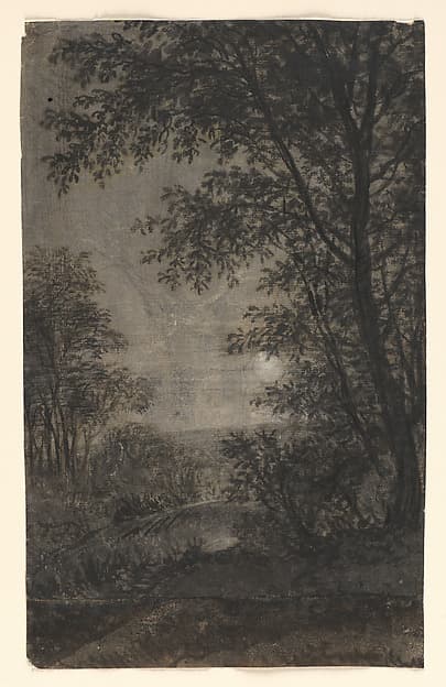 Landscape by Moonlight, by Anthonie Waterloo