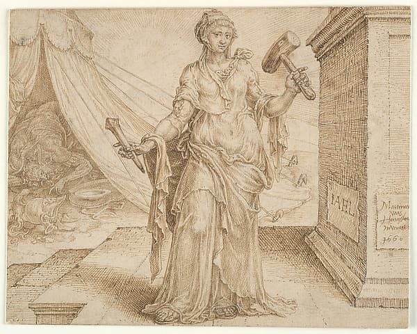 Jael, by Maarten van Heemskerck