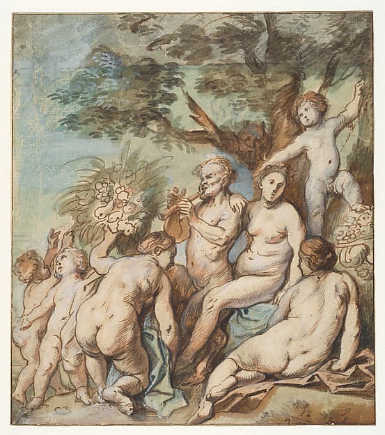 Allegory of Fertility (Recto), by Jacob Jordaens