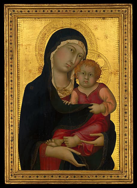 Madonna and Child, by Simone Martini