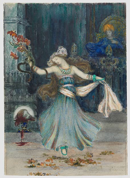 Salomé Dancing Before the Head of St. John the Baptist, by Gustave Moreau