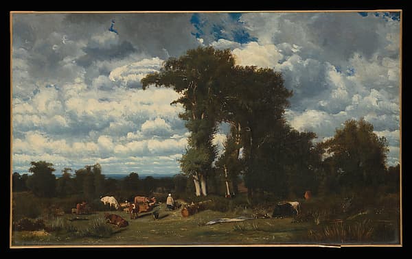 Landscape with Cattle at Limousin, by Jules Dupré