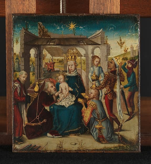 Adoration of the Magi, by German