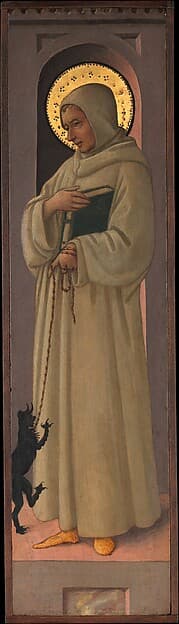 Saint Bernard of Clairvaux, by Workshop of Fra Filippo Lippi