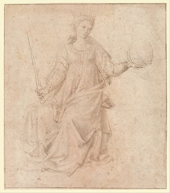 Justice, by Fra Angelico (Guido di Pietro)