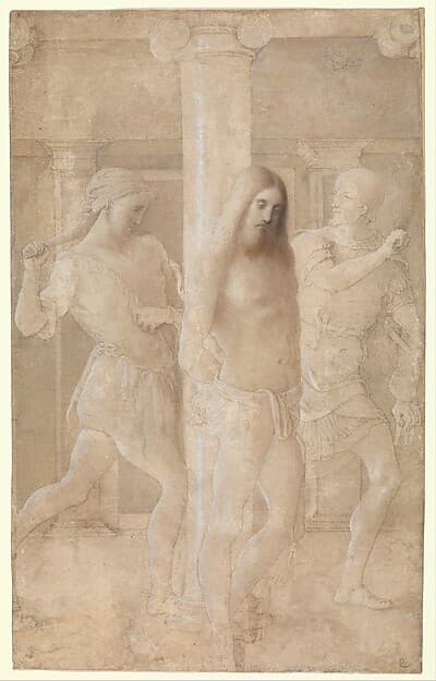 The Flagellation, by Lombardy (?)