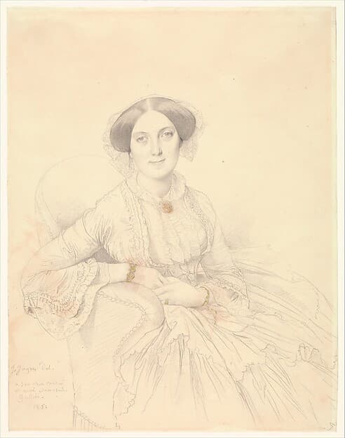Madame Félix Gallois, by Jean Auguste Dominique Ingres