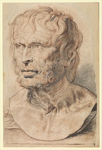 Bust of Pseudo-Seneca, by Peter Paul Rubens