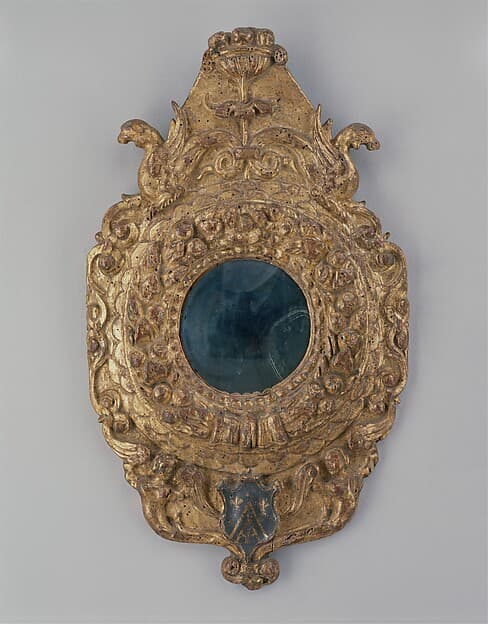 Tondo mirror frame, by Italian, Siena