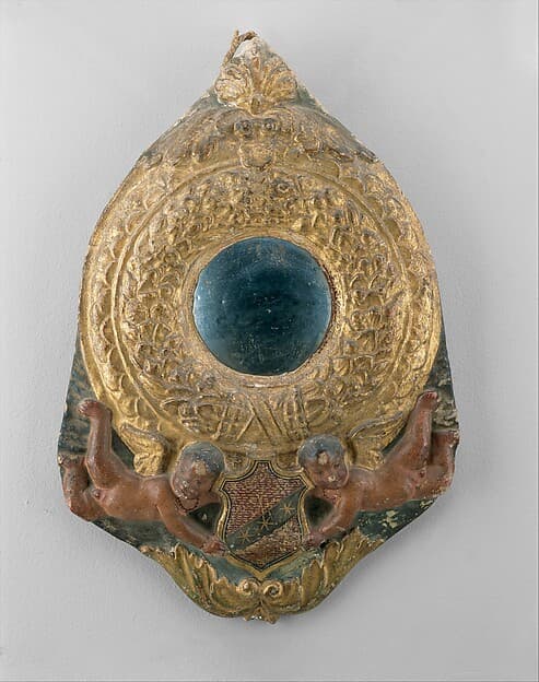 Tondo mirror frame, by Benedetto da Maiano