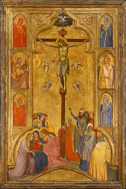 The Crucifixion, by Andrea di Cione (Orcagna)