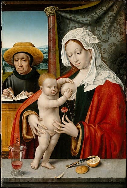 The Holy Family, by Joos van Cleve