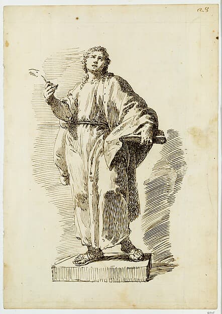 Saint John the Evangelist (?), by Pietro Antonio Novelli