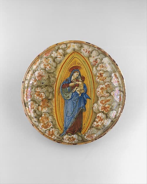 Dish (coppa), by Maestro Giorgio Andreoli