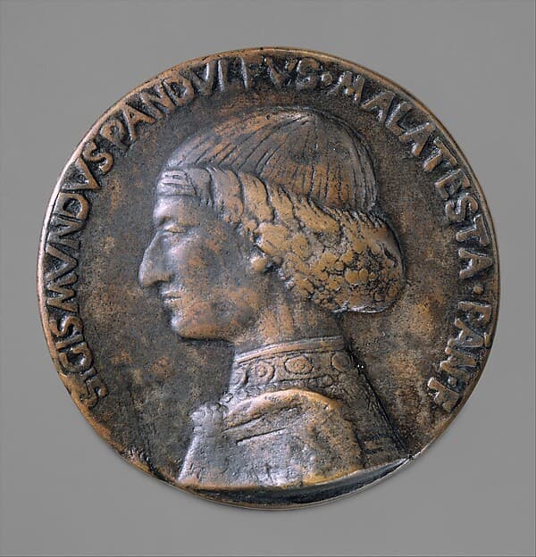 Medal: Sigismondo Pandolfo Malatesta, by Matteo de' Pasti