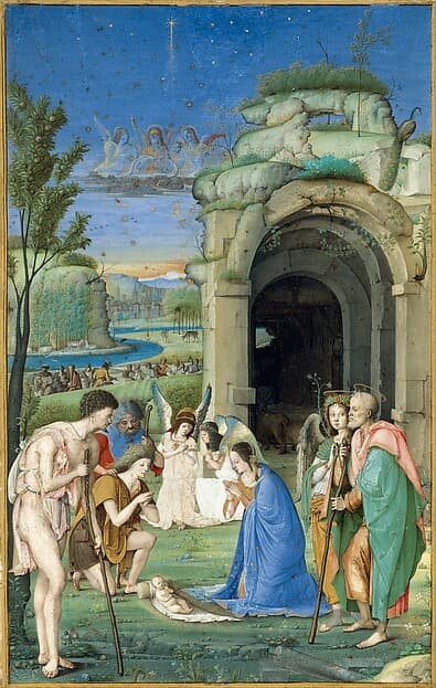 Adoration of the Shepherds, by Francesco di Marco Marmitta da Parma