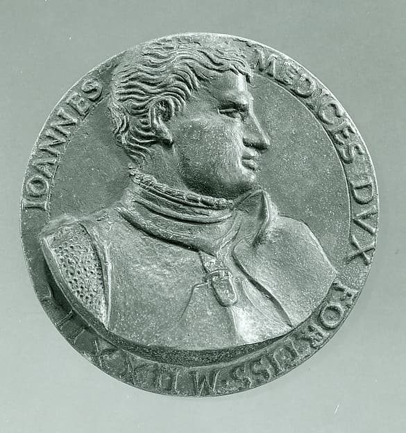 Medal: Giovanni de'Medici delle Bande Nere, by Francesco da Sangallo
