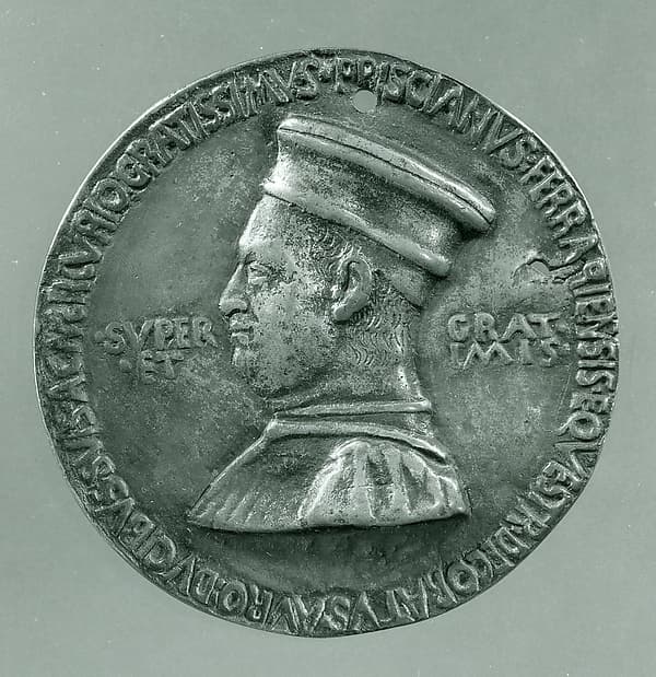 Medal: Presciano de Ferrara, by Savelli Sperandio