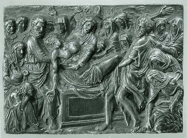 Entombment, by Andrea Briosco, called Riccio