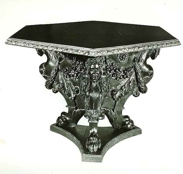 Hexagonal table