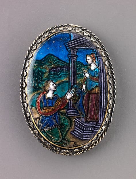 Watchcase cover: Alcyone Praying to Juno, by Jean II Reymond