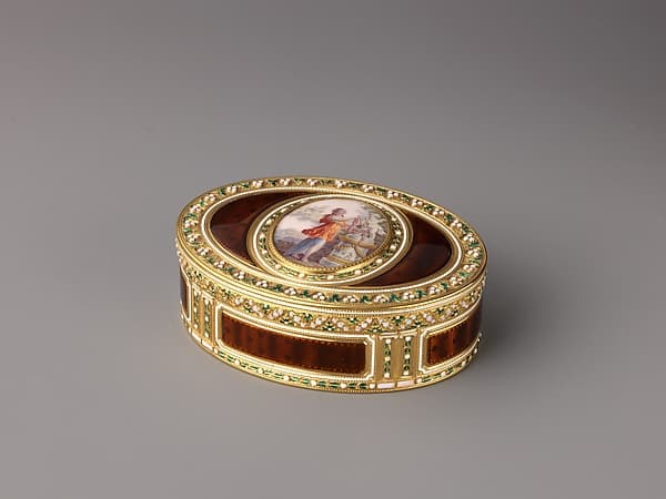 Snuffbox with a Scene of Venus and Cupid, by Joseph Etienne Blerzy