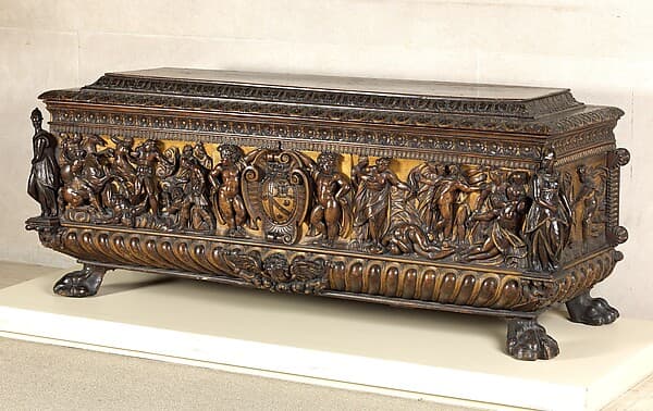 Cassone (chest), pair with 1975.1.1940