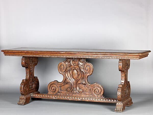 Rectangular table