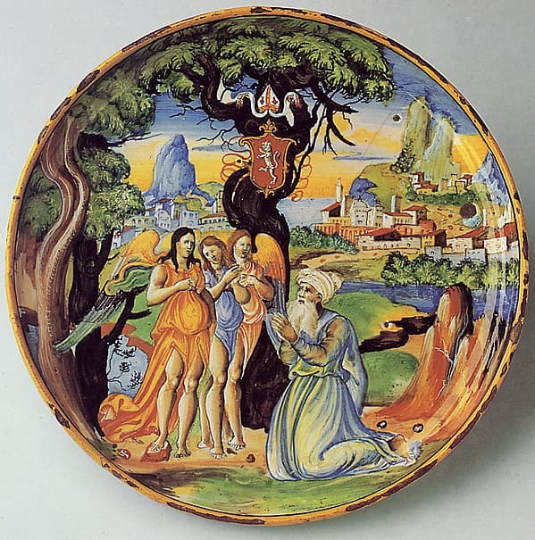 Dish (coppa), by workshop of Guido Durantino